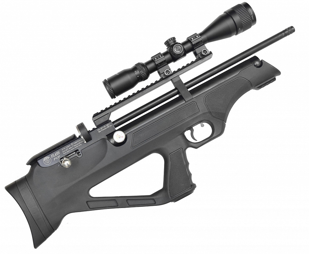 Винтовка пневматическая Hatsan FLASHPUP, cal. 5.5mm (пластик)