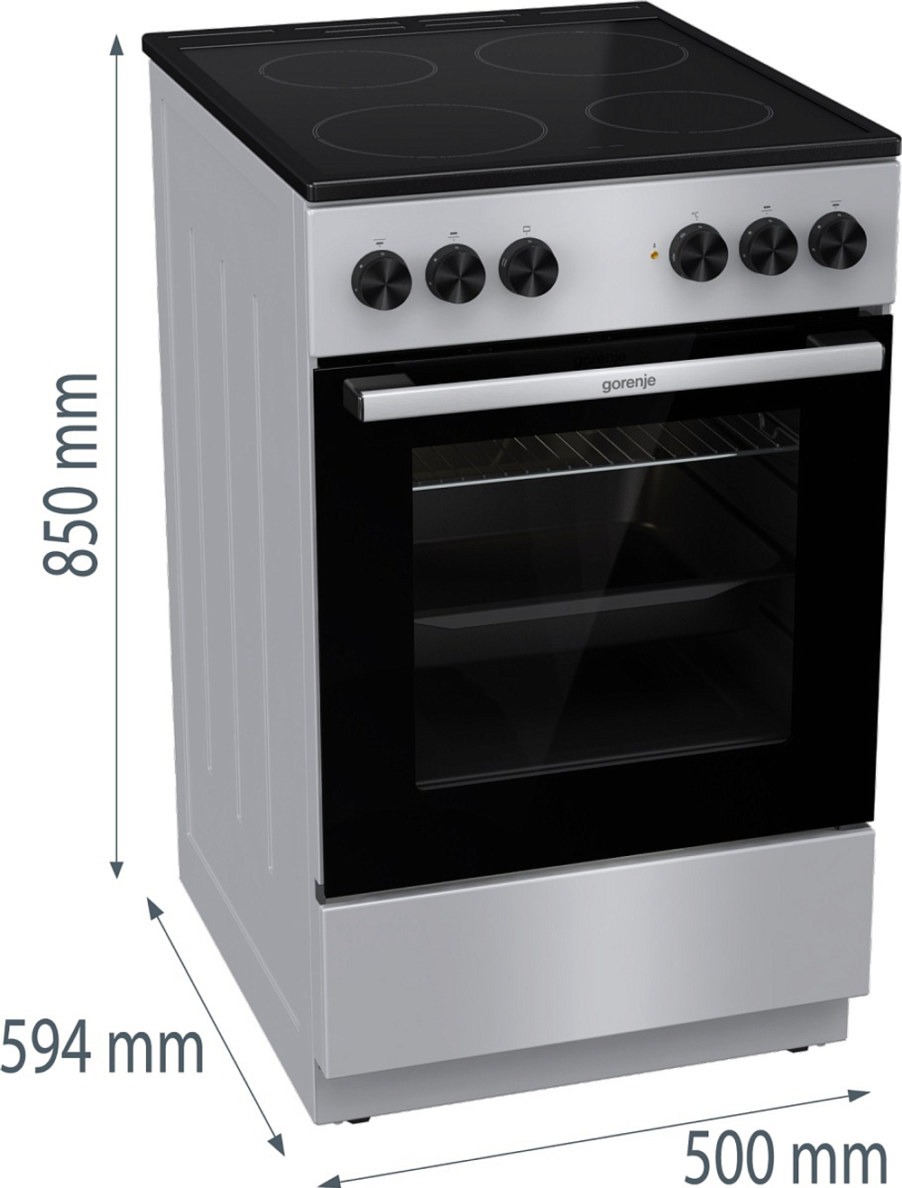 Электрическая плита Gorenje GEC5A11SG