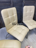 Стул «ЛОРД» бежевый, экокожа