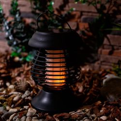 USL-F-300-PМ310 BUG ZAPPER Садовый светильник на солнечной батарее. 13 светодиодов. Эффект пламени и антимоскитный режим . 1xАА Ni-Mh аккумулятор в-к. IP44. TM Uniel.