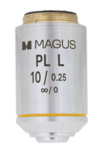 Объектив MAGUS 10PLL 10х/0,25 Plan L WD 5,0 мм