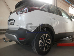 Фаркоп оцинкованный Galia O070C для OPEL Crossland X 2017-(паспорт и сертификат в комплекте)(без электрики)
