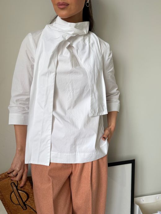 Хлопковая блузка Cos, S