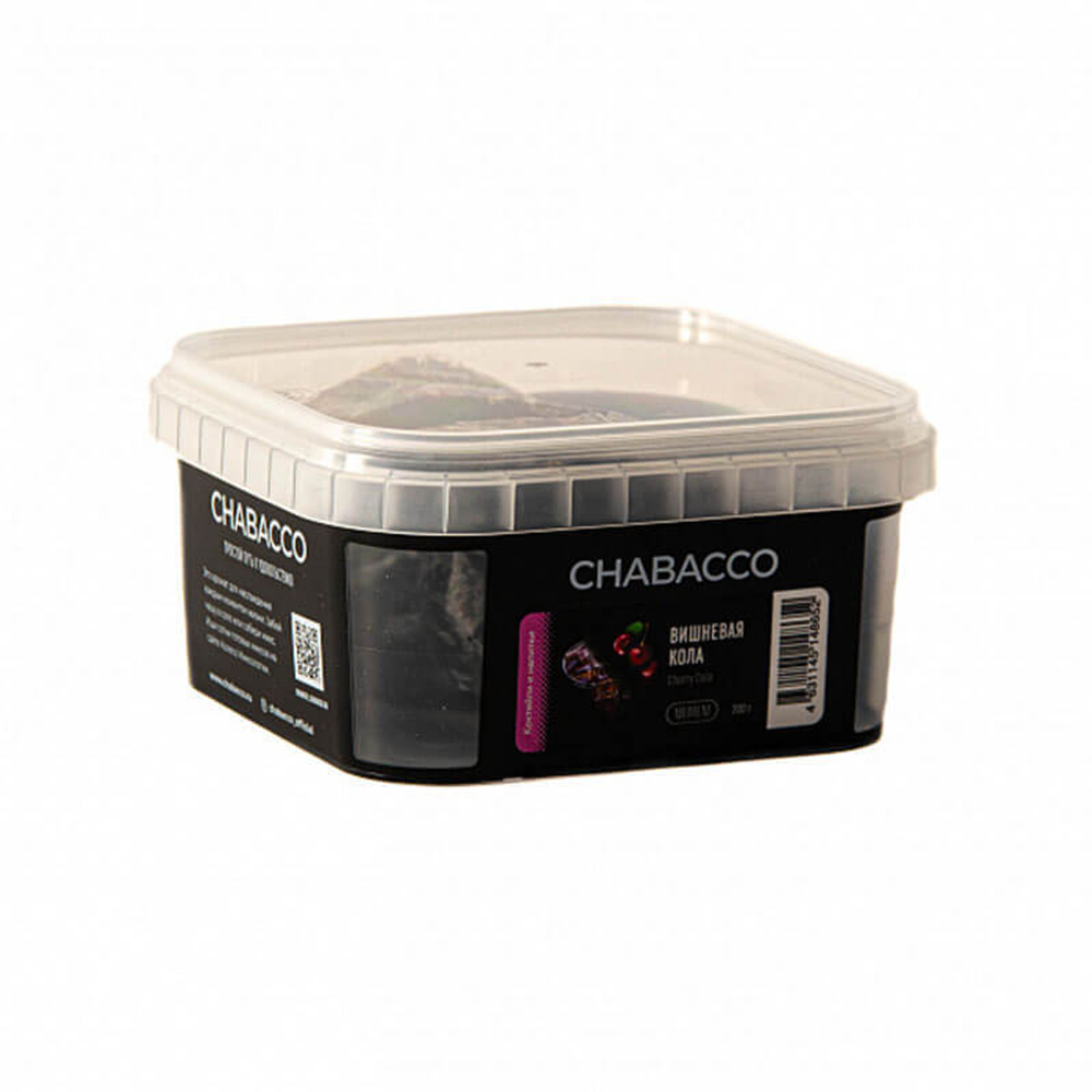 Бестабачная смесь для кальяна Chabacco Mix - Cherry Cola (Вишневая Кола) 200 гр.