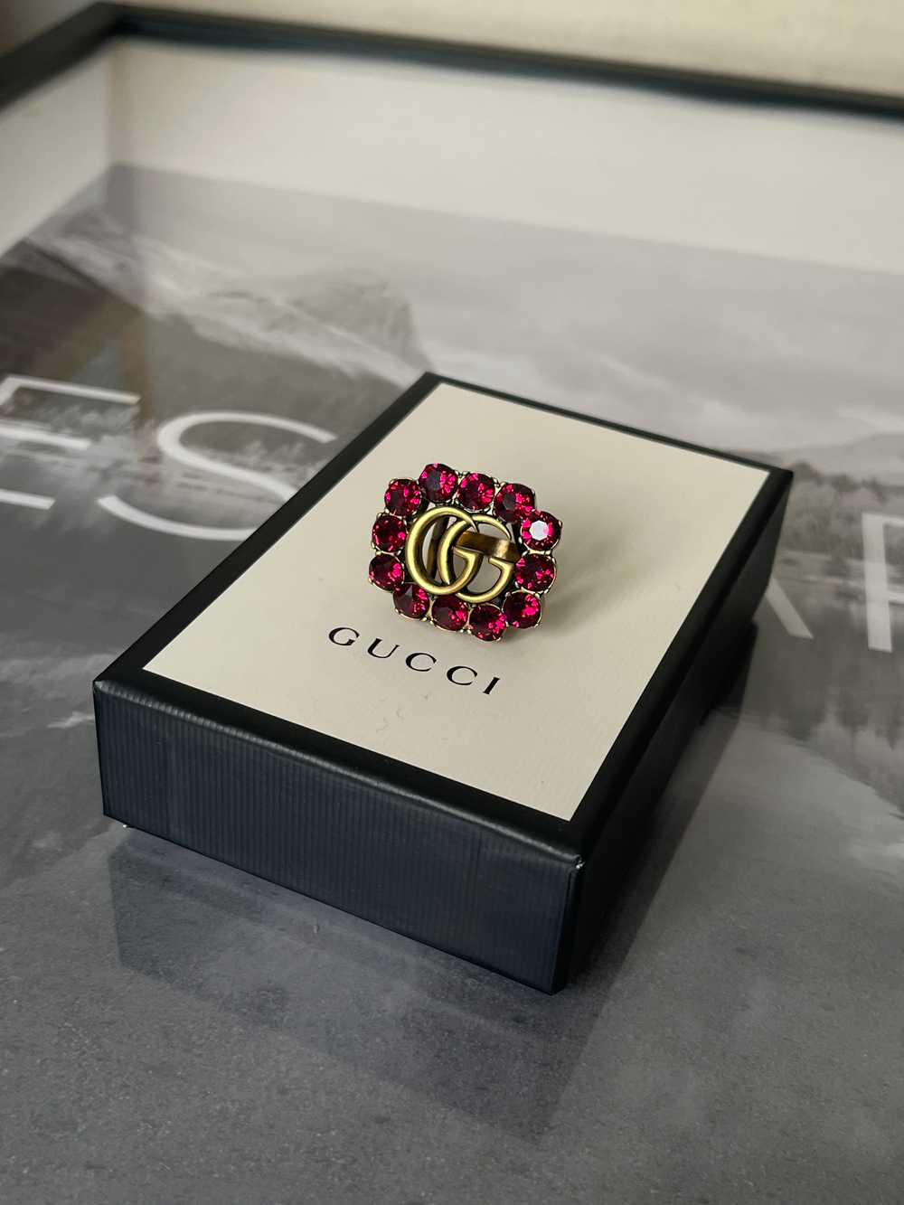 Новое кольцо Gucci