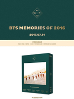 видео BTS - MEMORIES OF 2016 DVD (4 DISC)