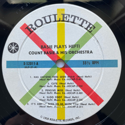 Винтажная виниловая пластинка LP Count Basie and His Orchestra, Basie Plays Hefti (США 1958)