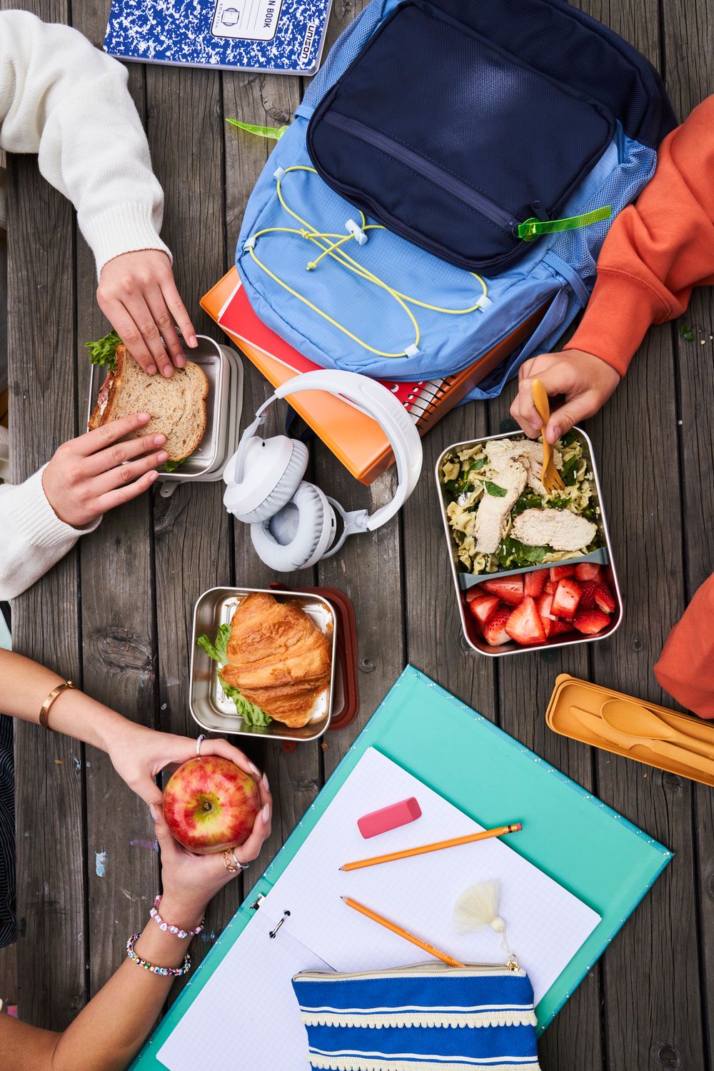 Набор ланч-боксов Klean Kanteen Family Set (Big Meal, Lunch, Snack) Sea Spray