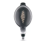 Лампа Gauss LED Filament BT180 8.5W Е27 165lm 1800К gray flexible 152802005