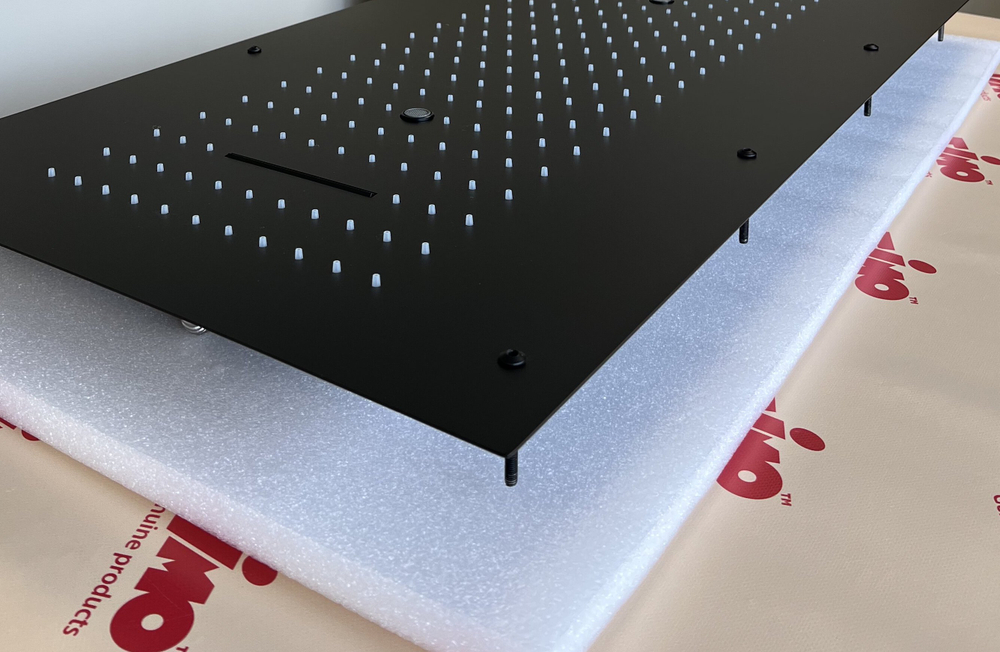 Душевая система встроенная с термостатом Petruma SX-5329/03SM Черный