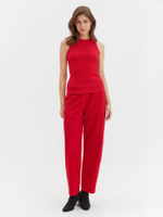 Базовый топ из эластичного хлопка