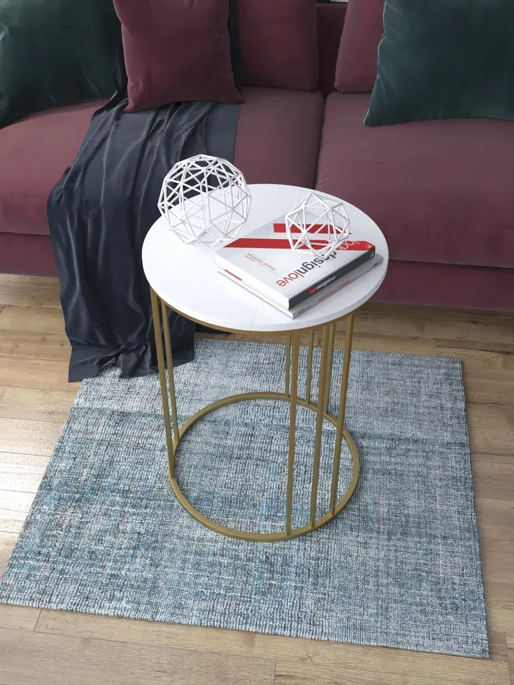 Журнальный стол Трио - ЗБГ - МДФ в ПВХ