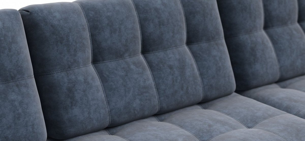 Угловой диван Босс Макс Велюр Роял синий