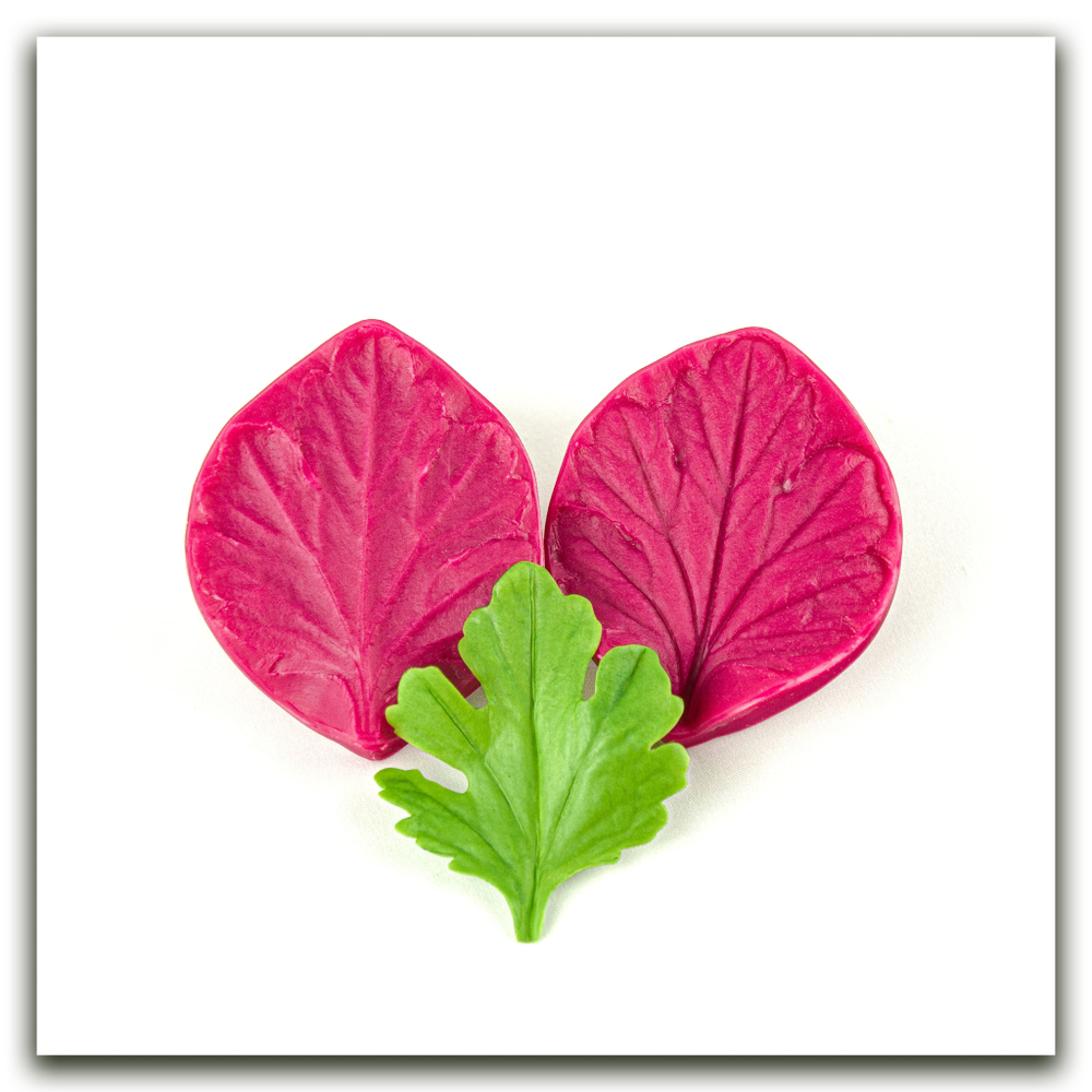 Листья хризантемы. Набор 1