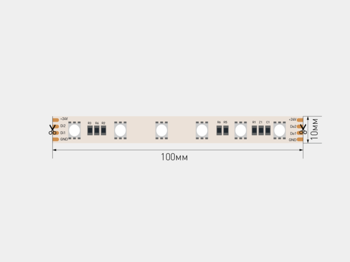 Светодиодная лента SWG PRO SWG5PT60-24-14.4-WS2811RGB 032669