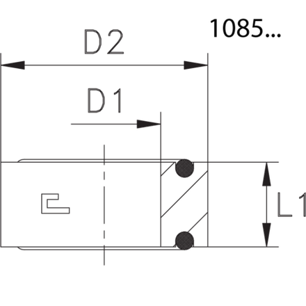Шайба BSP1/2" (o-ring) CAST