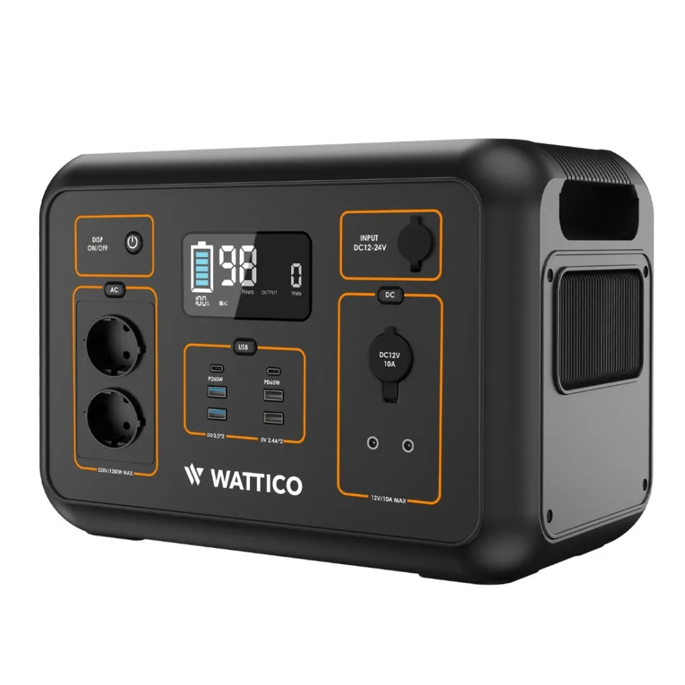 Портативная электростанция Wattico Home 1200, 1200 Вт