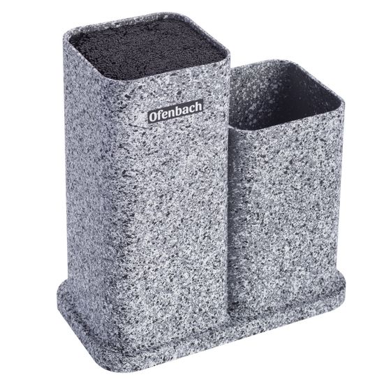 Подставка для ножей и кухонных принадлежностей двойная Ofenbach NB100214