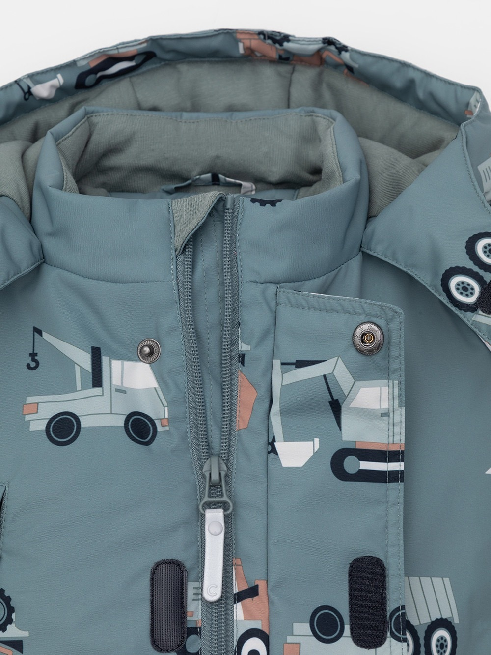 Зимний комбинезон, Машинки