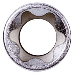 KING TONY (427522M) Головка торцевая глубокая TORX Е-стандарт 1/2", E22