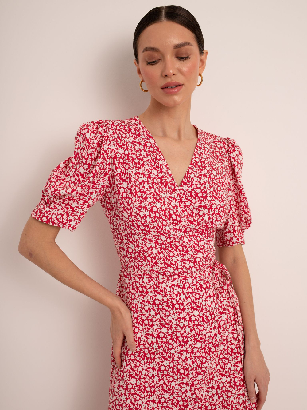 Платье "Ева" (46 / Красный / Вискоза 100%)