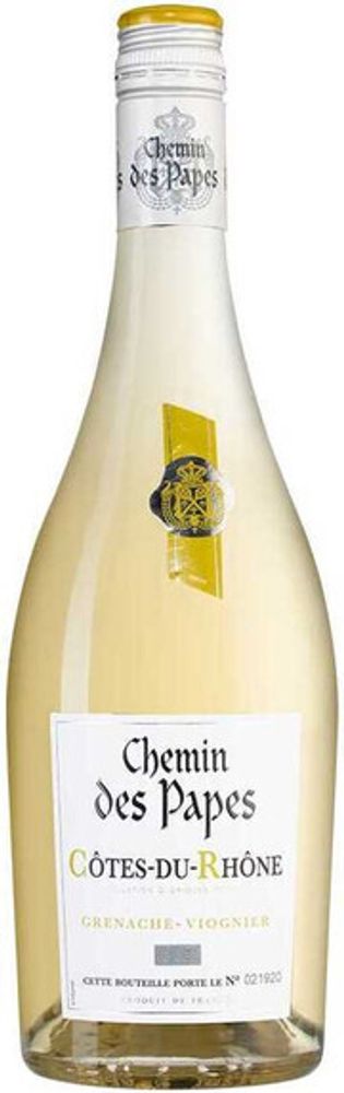 Вино Шемен де Пап Кот-дю-Рон Блан Вино Шемен де Пап Кот-дю-Рон Блан