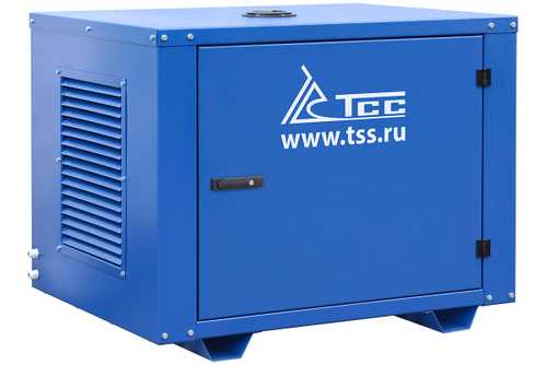 Бензогенератор TSS SGG 5000EHNA в кожухе МК