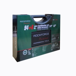 Набор инструментов 94+6пр. 1/4'',1/2''(сорв.гр.) RockForce##Rock FORCE RF-4941-7 Premium