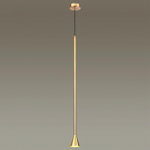 3884/1G HIGHTECH ODL20 349 золотистый/металл Подвесной светильник LED GU10 7W 220V PIPA