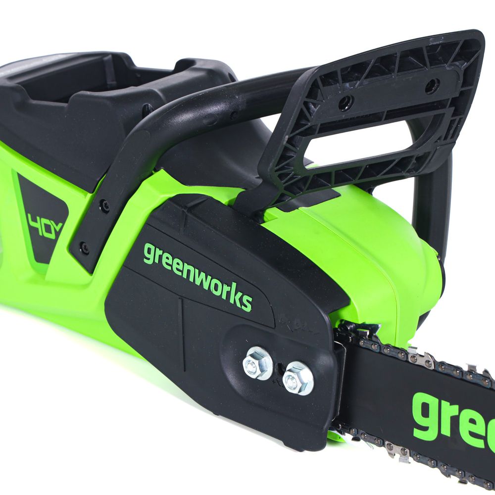 Цепная пила аккумуляторная Greenworks GD40CS20XK4 Арт. 2008807UB, 40V, 40 см, 2000 Вт, бесщеточная, c 1хАКБ 4 Ач И ЗУ
