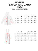 Костюм зимний мужской Norfin EXPLORER 2 CAMO HEAT 06 р.XXXL