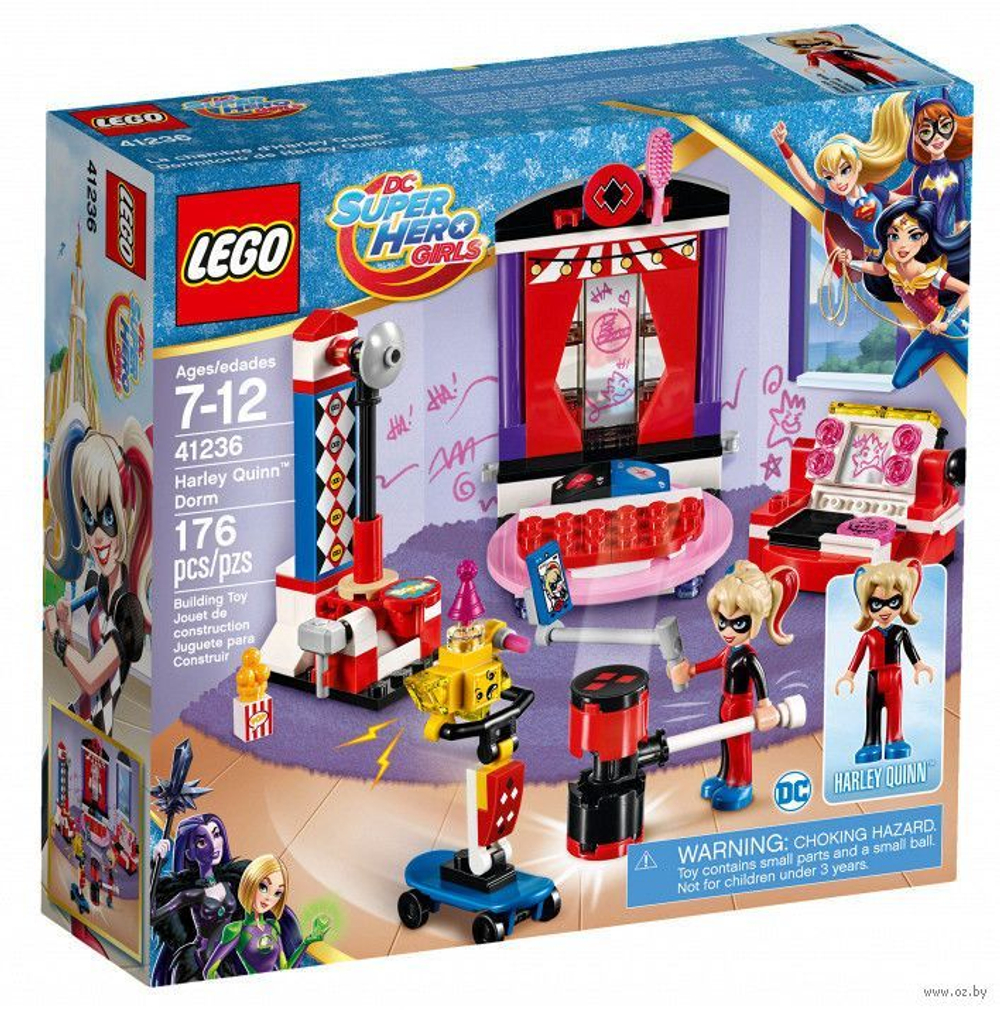 LEGO DC Super Hero Girls: Дом Харли Квинн 41236 — Harley Quinn Dorm — Лего Девушки-супергерои