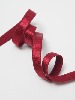 Резинка бретелечная бордовая 1934 TPG глянцевая ширина 10 мм
