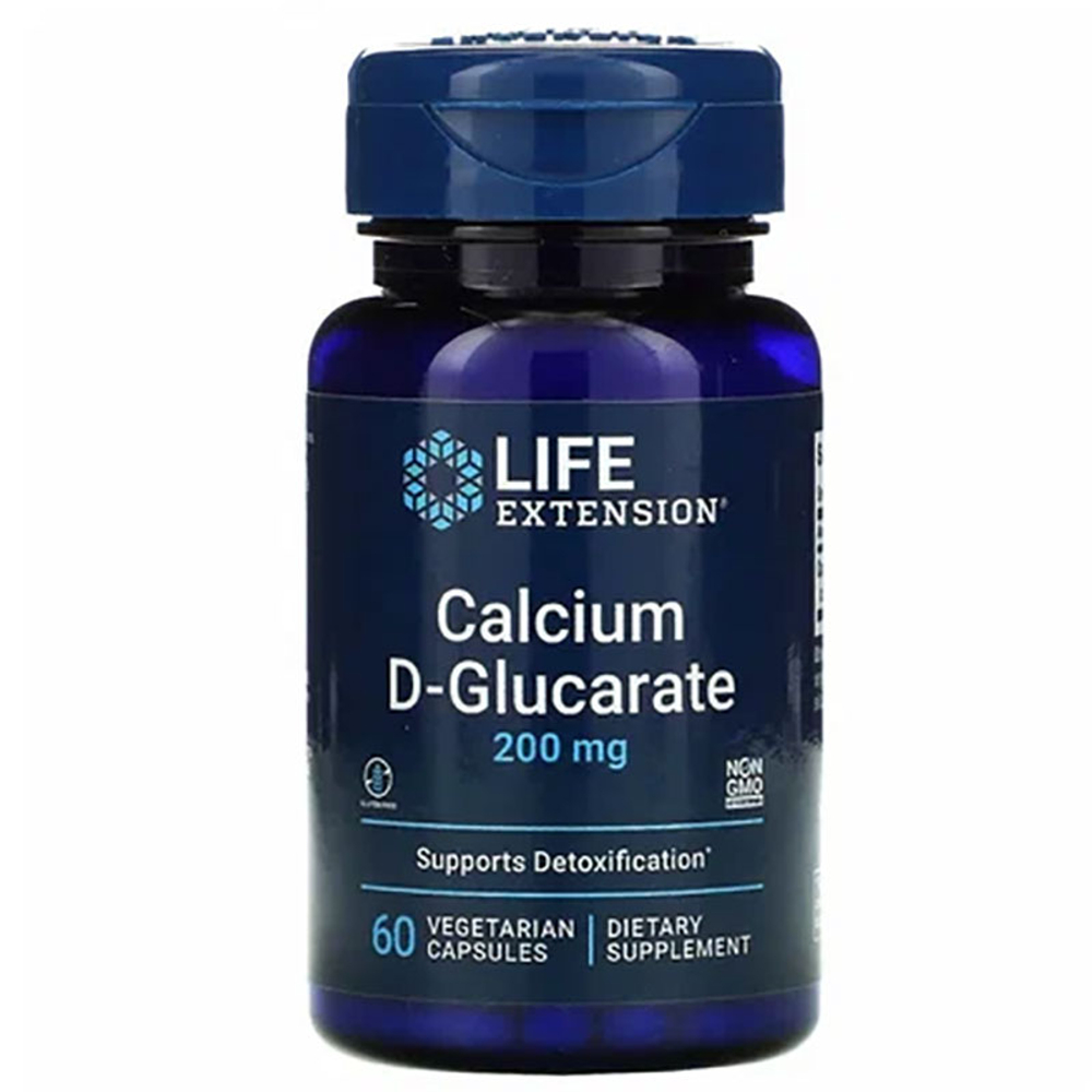 Life Extension Calcium D-Glucarate 200 мг (60 капс.)