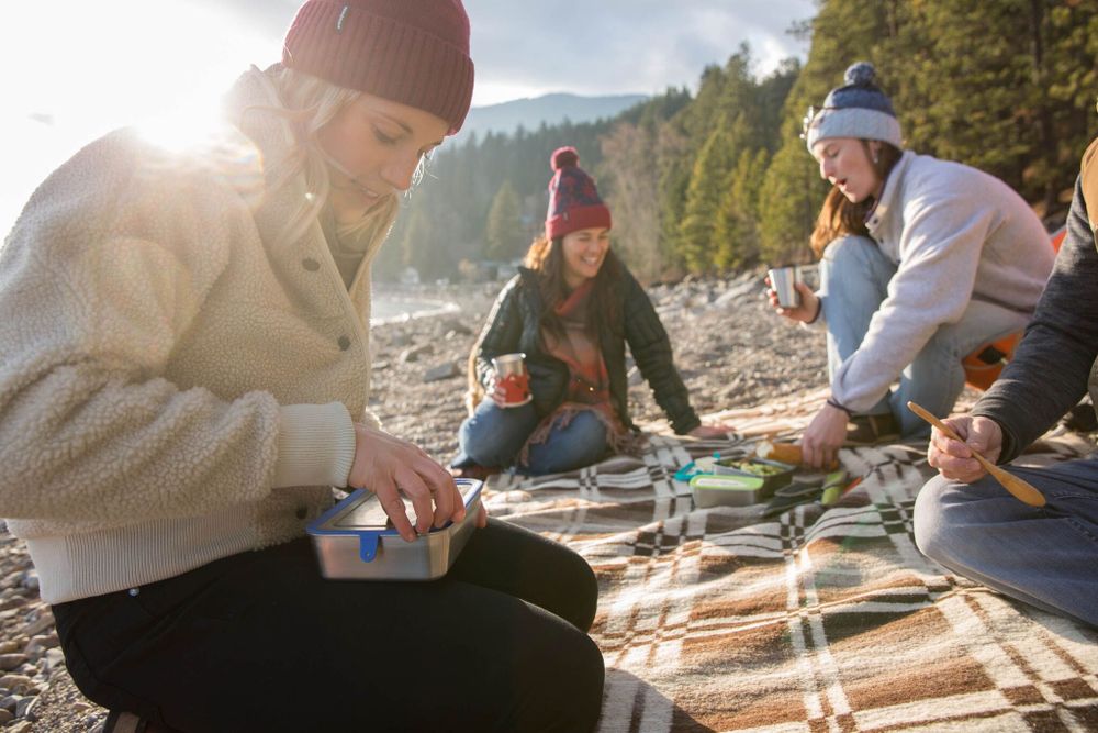 Ланч-бокс Klean Kanteen Meal Food Box 34oz (1000 мл) Blueberry Bliss