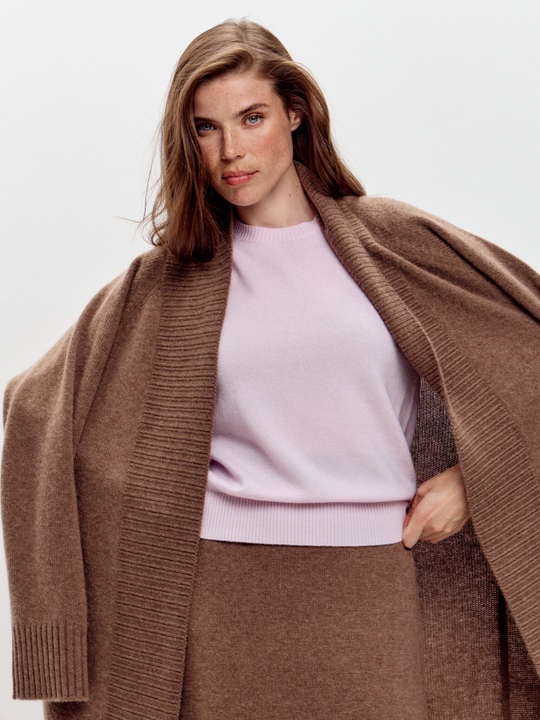 Кашемировая футболка