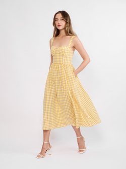 САРАФАН С КОРСЕТНОЙ ЧАШКОЙ