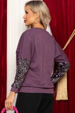 Джемпер Майло (сливовый) Б14774-45М LT Collection