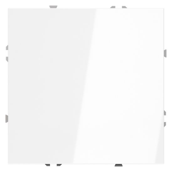 Заглушка VOLTUM S70 с суппортом, (белый глянцевый)