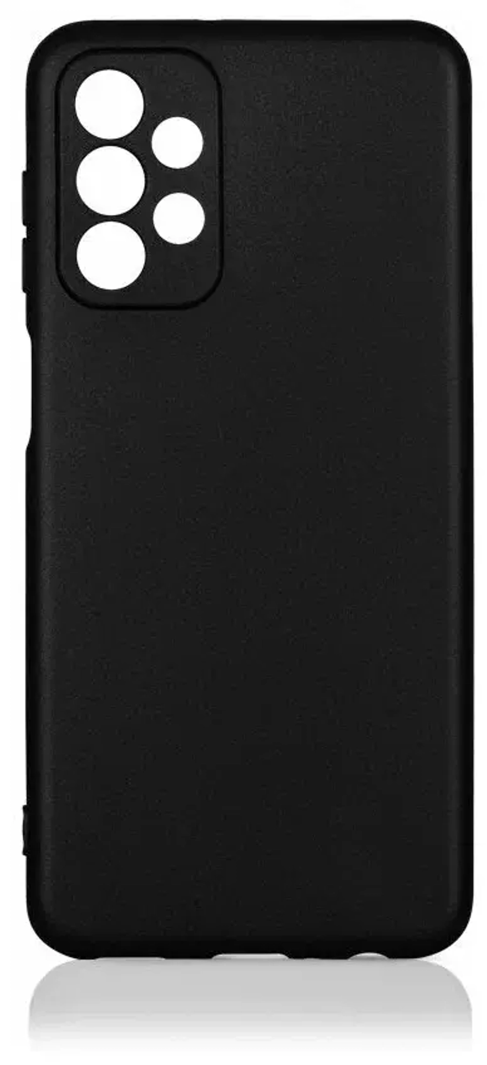 Силиконовый чехол для Samsung Galaxy A23  black DF