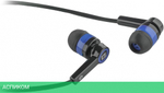 Наушники Defender Pulse-420 Black/Blue (63423)