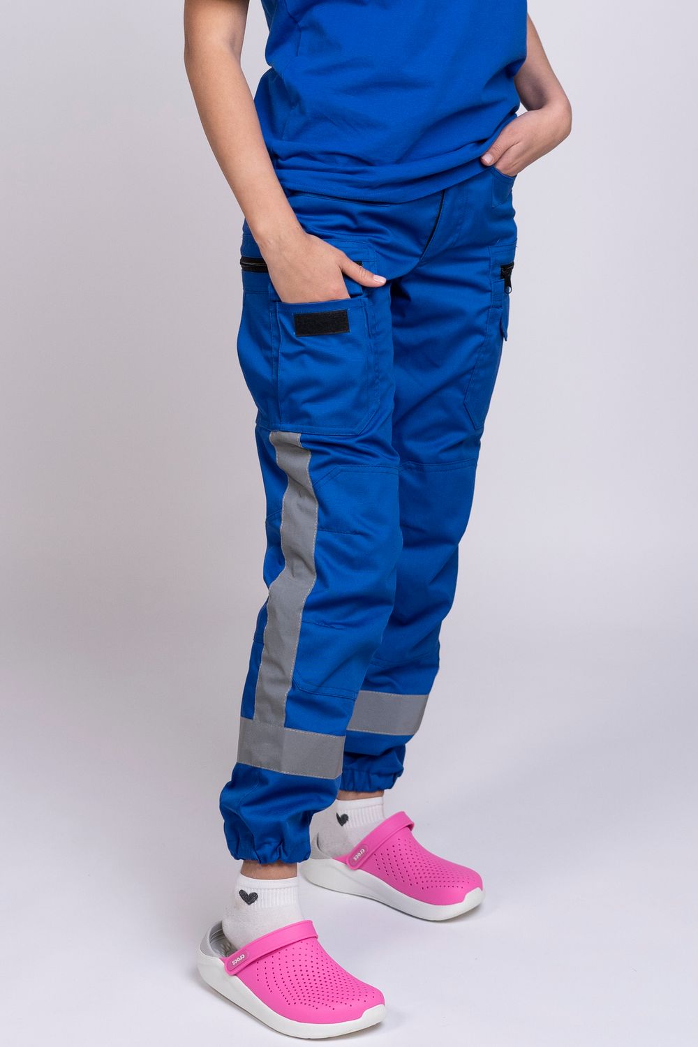 Брюки-джоггеры демисезонные женские Скорая помощь MedicLine