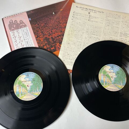 Винтажная виниловая пластинка Deep Purple Live In Japan (Japan 1985) (Obi)