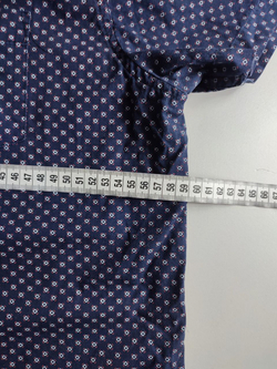 Рубашка Threadbare из хлопка с принтом 58 размер