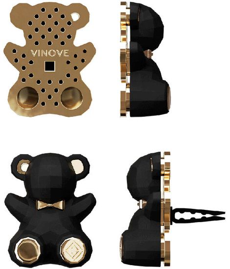 Монца, дизайнерский ароматизатор для автомобиля Monza ViBear, Vinove