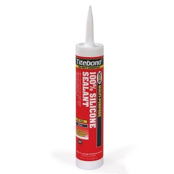 Герметик Titebond 100% Silicone Sealant белый 305 мл