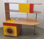 Кухня с барной стойкой №7