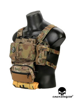 Разгрузочная система EmersonGear Micro Fight Chissis MK3 Chest Rig (EM2961MC). Мультикам