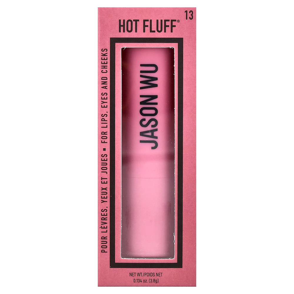 Jason Wu, Hot Fluff®, 13 шт., клубника со сливками, 3,8 г (0,134 унции)