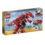 LEGO Creator: Красный мощный автомобиль 31024 — Roaring Power — Лего Креатор Создатель Творец